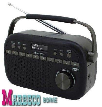 DAB+ en FM radio, Wekkerradio, Sleeptimer, Dual alarm, Nieuw, Info@marbeco.nl, Ophalen of Verzenden, Marbeco