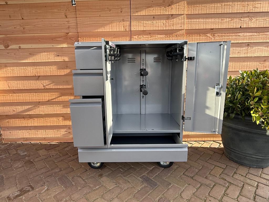 MIDI 200 ZILVER saddle box Alfako Concourskast | zadelkast, Ophalen, Nieuw, Overige soorten