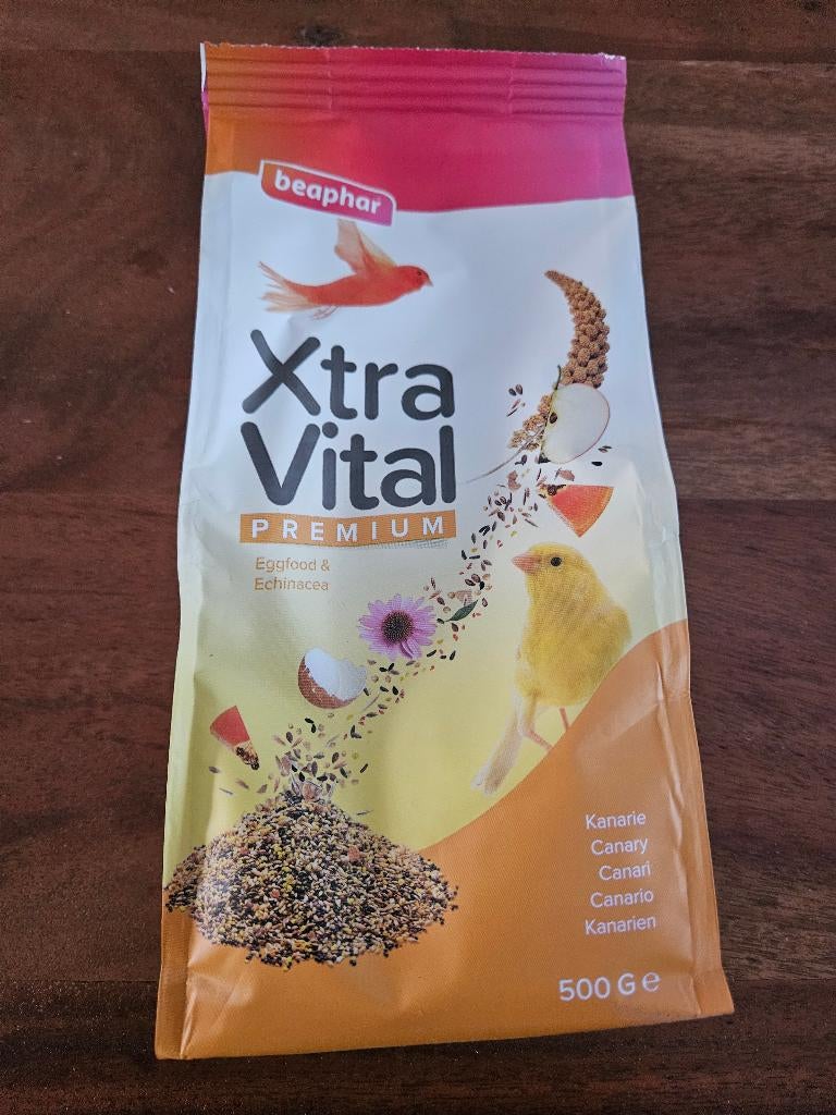 Beaphar XtraVital kanarie 500 gram, Ophalen, Vogel