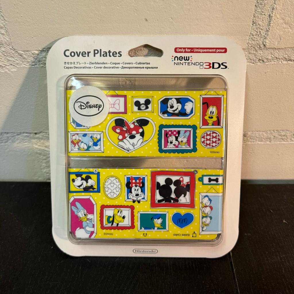 New 3ds cover plates - disney mickey mouse, Ophalen of Verzenden, Nieuw, 3DS, Hoesje, Tasje of Behuizing