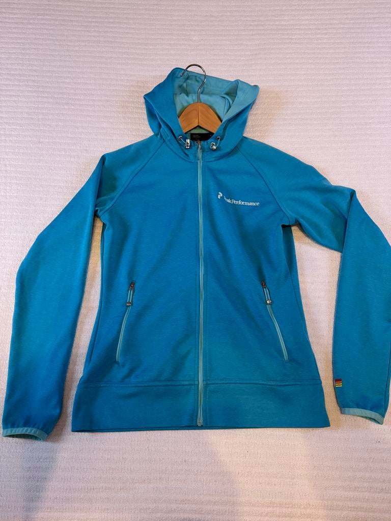 Peak Performance Jas - Maat S, Maat 36 (S), Verzenden, Blauw, Fitness of Aerobics
