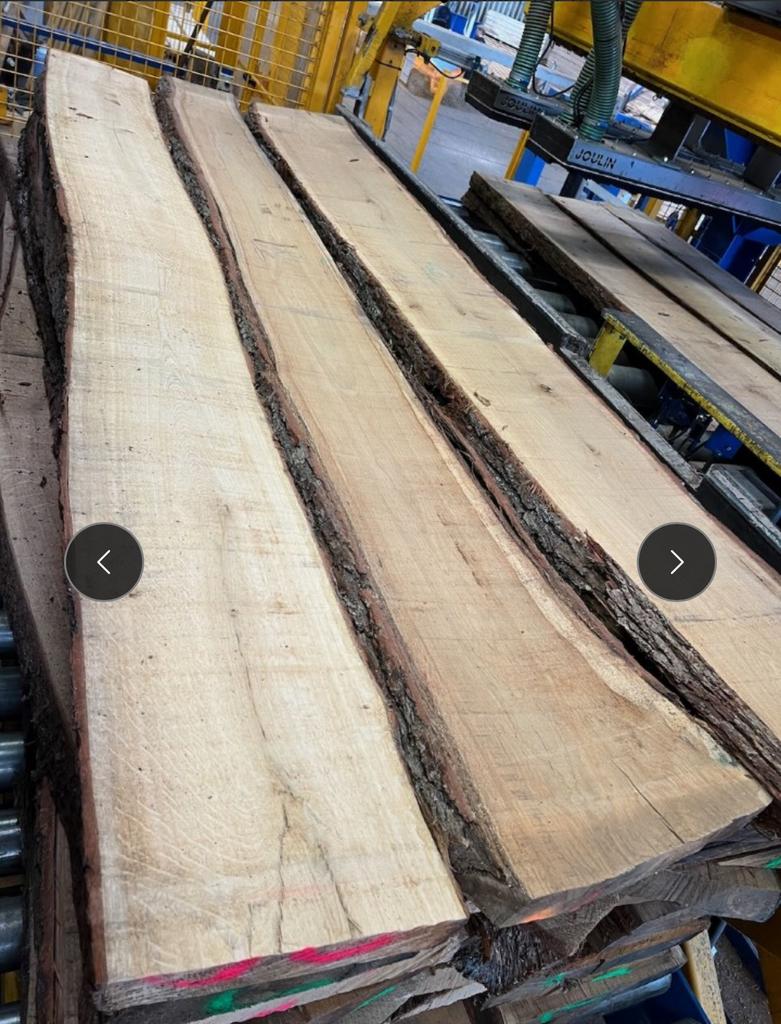 Eiken boomstamdelen te koop. Schaaldelen. 240/250 cm lang, Eiken, Nieuw, Ophalen of Verzenden, 200 tot 250 cm