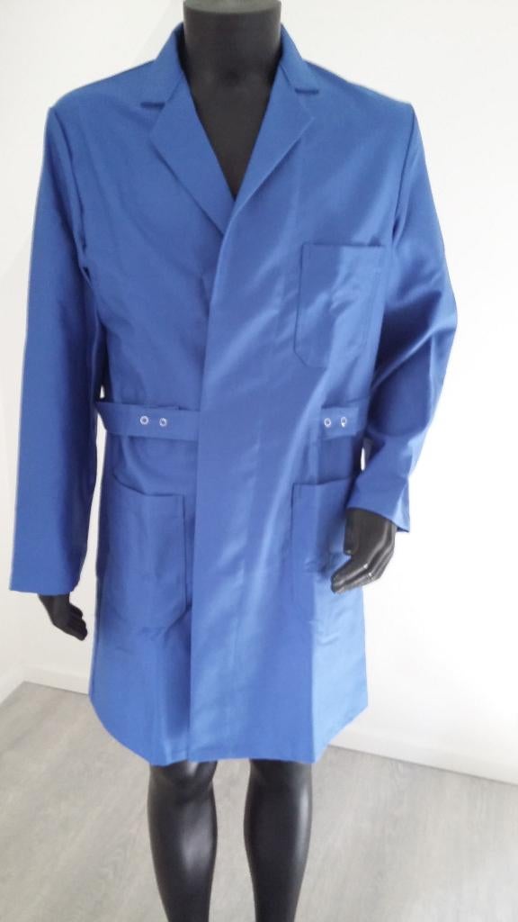 Stofjassen Korenblauw bandsluiting MAAT 44 EN 46 OP = OP, Ophalen of Verzenden, Nieuw, Heren, Jas