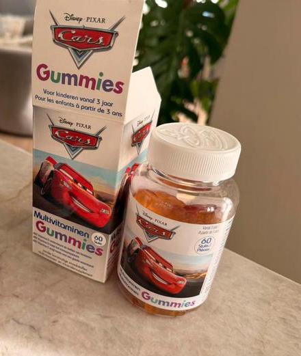Cars Multivitaminen Gummies Nieuw Ongeopend, Ophalen of Verzenden, Nieuw, Overige typen