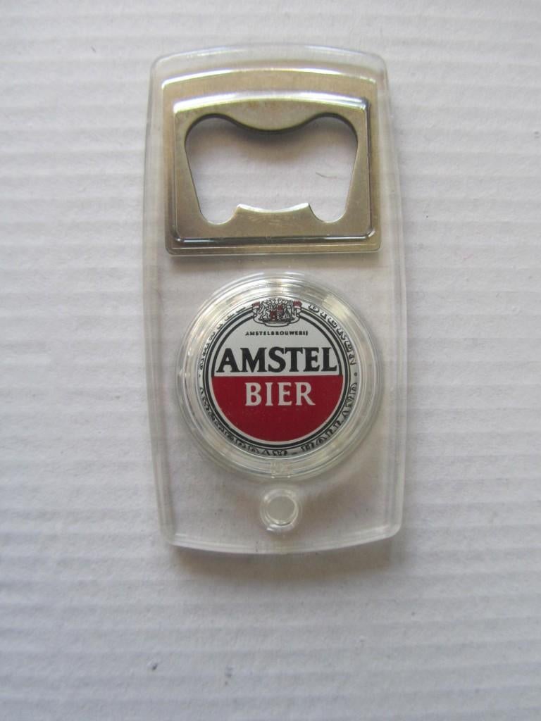 flesopener AMSTEL BIER, Ophalen of Verzenden, Zo goed als nieuw, Flesopener, Amstel