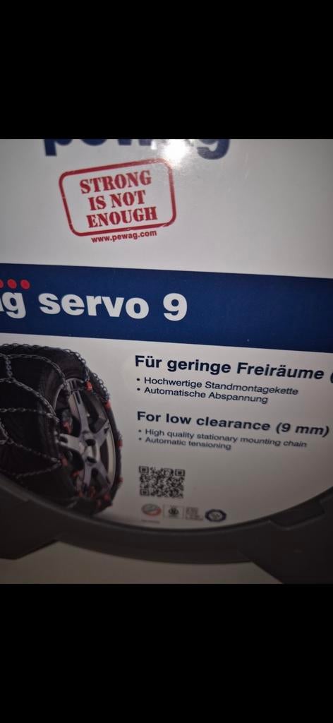 Nieuwe sneeuw kettingen, Ophalen, Nieuw