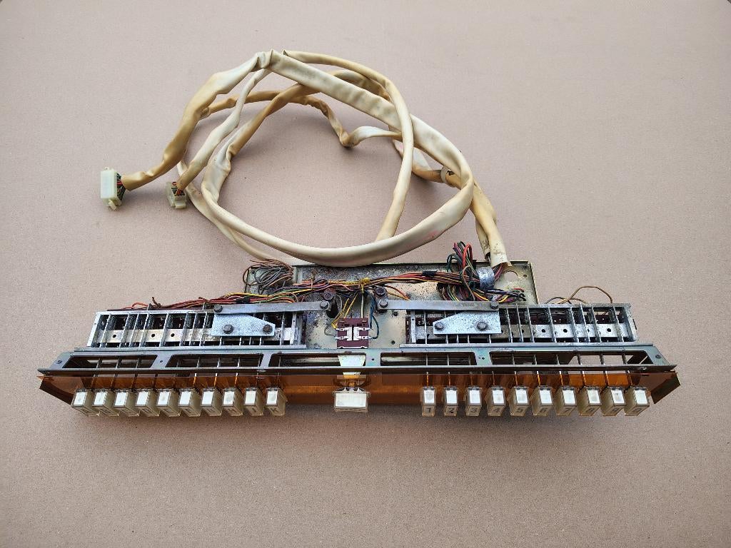 Toetsenbord Wurlitzer 3710 (1973) jukebox, Verzamelen, Automaten | Jukeboxen, Verzenden, Gebruikt, 1950 tot 1960, Seeburg