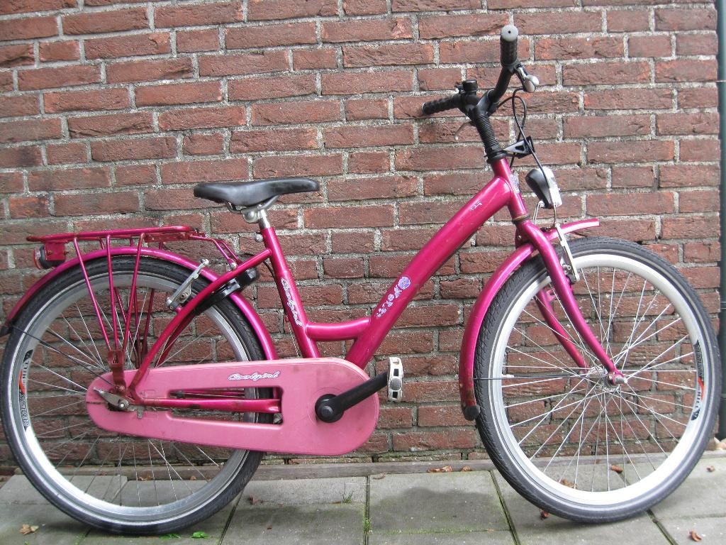 3x CoolgirlAldo/Yoni meisjesf 3/6v Wiel 26/24" frame 43/38cm, Fietsen en Brommers, Fietsen | Meisjes, Ophalen, Gebruikt, 26 inch of meer