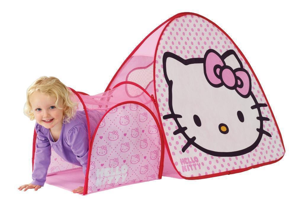 Hello Kitty Speeltent met Tunnel - Van 34,95 voor 19,95!, Ophalen of Verzenden, Nieuw, Overige materialen