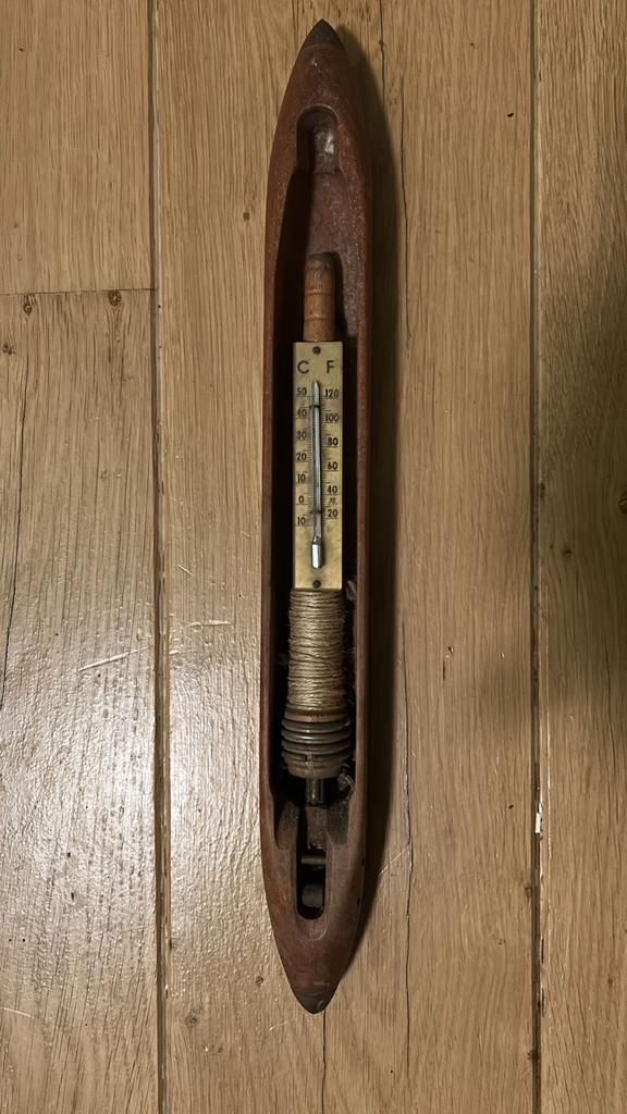 thermometer, Ophalen of Verzenden, Zo goed als nieuw, Binnenthermometer