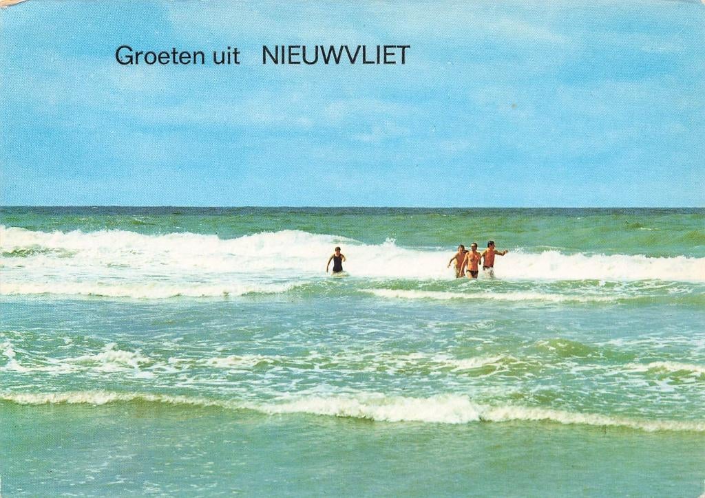 Groeten uit Nieuwvliet, Ophalen of Verzenden, 1980 tot heden, Gelopen, Zeeland