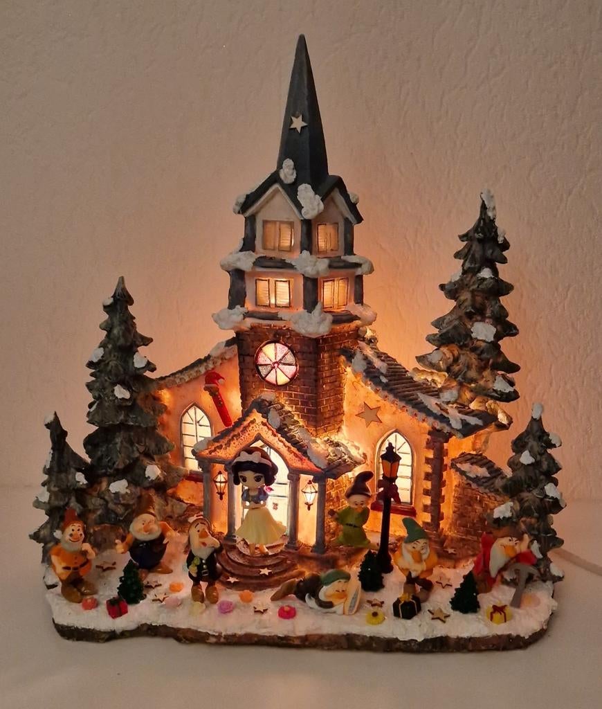 Prachtig groot kerstdorp
Met Sneeuwwitje en de 7 dwergen, Diversen, Kerst, Ophalen of Verzenden