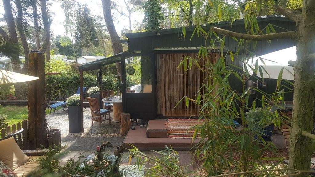 2 persoons chalet Veluwe, In bos, Recreatiepark, Open haard, Gelderland en Veluwe