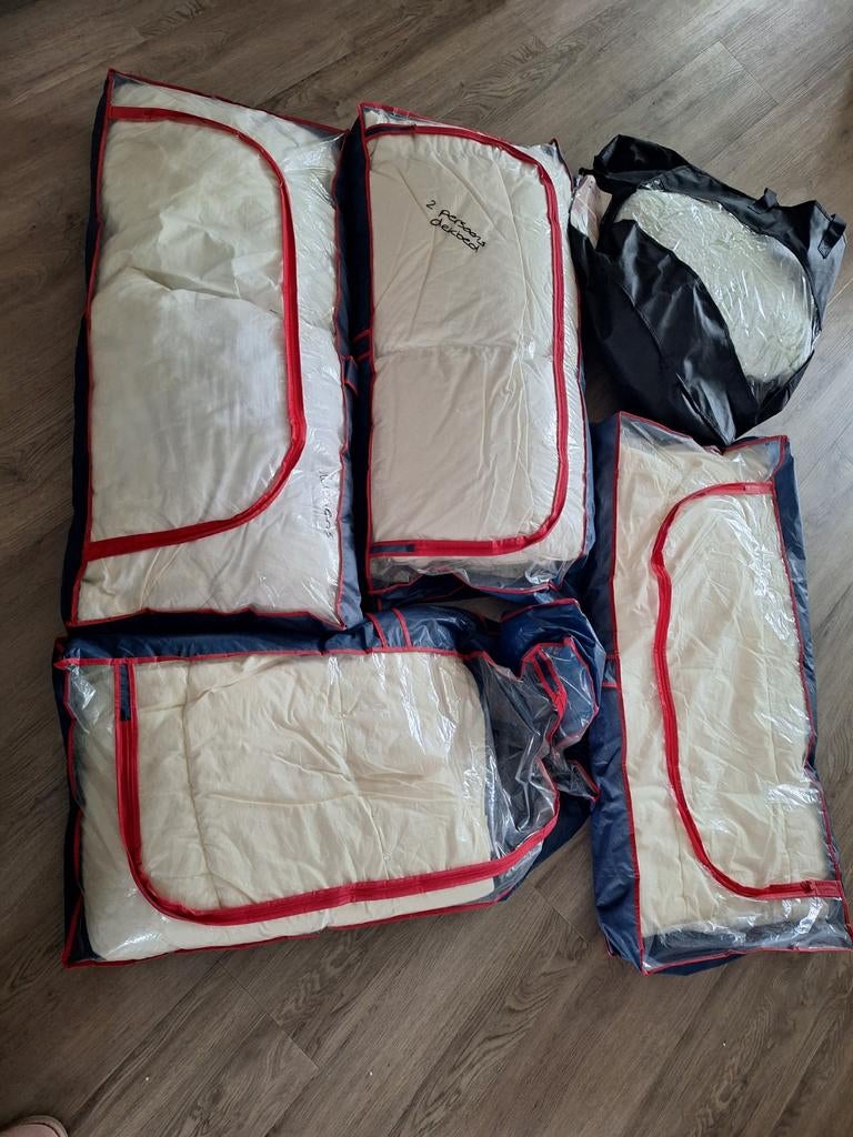 Gratis kussens en dekbedden, Ophalen