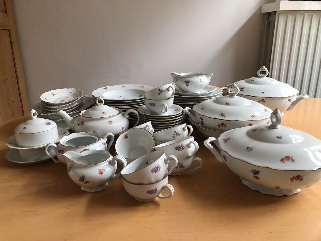 Servies Haas & Czjzek Czechoslovakia - 54 delig, Ophalen