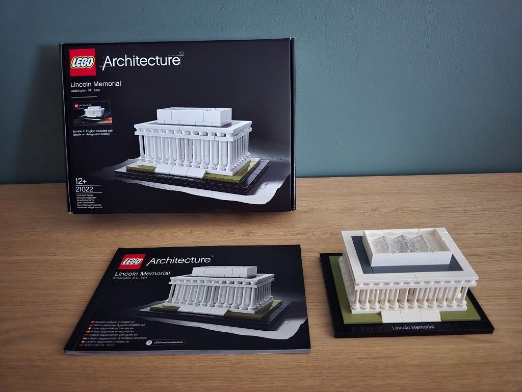 Lego Architecture 21022 Lincoln Memorial, Kinderen en Baby's, Speelgoed | Duplo en Lego, Compleet, Lego, Architecture, Ophalen of Verzenden