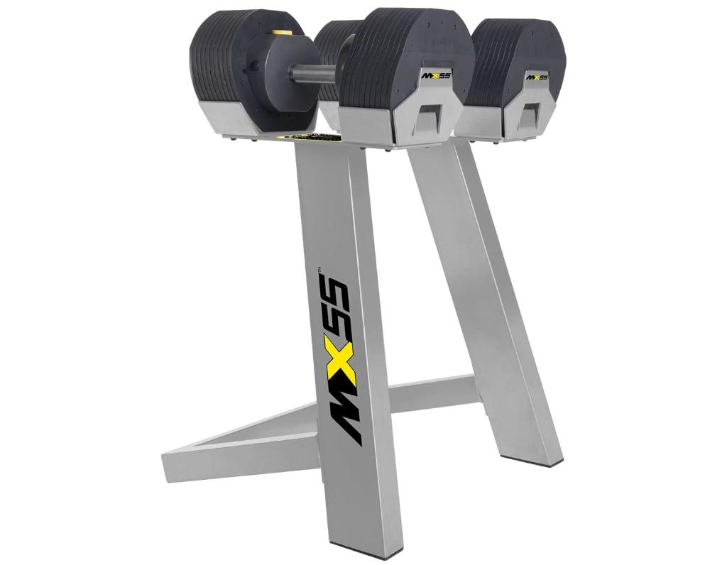 GLOEDNIEUW: MX55 Select Dumbbells + Standaard - 4.5-24.9KG, Ophalen, Dumbbell, Firstdegreefitness.com, First Degree Fitness