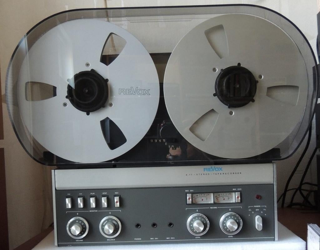 Revox A77 MK 4 Bandrecorder, Ophalen, Bandrecorder, Met stofkap