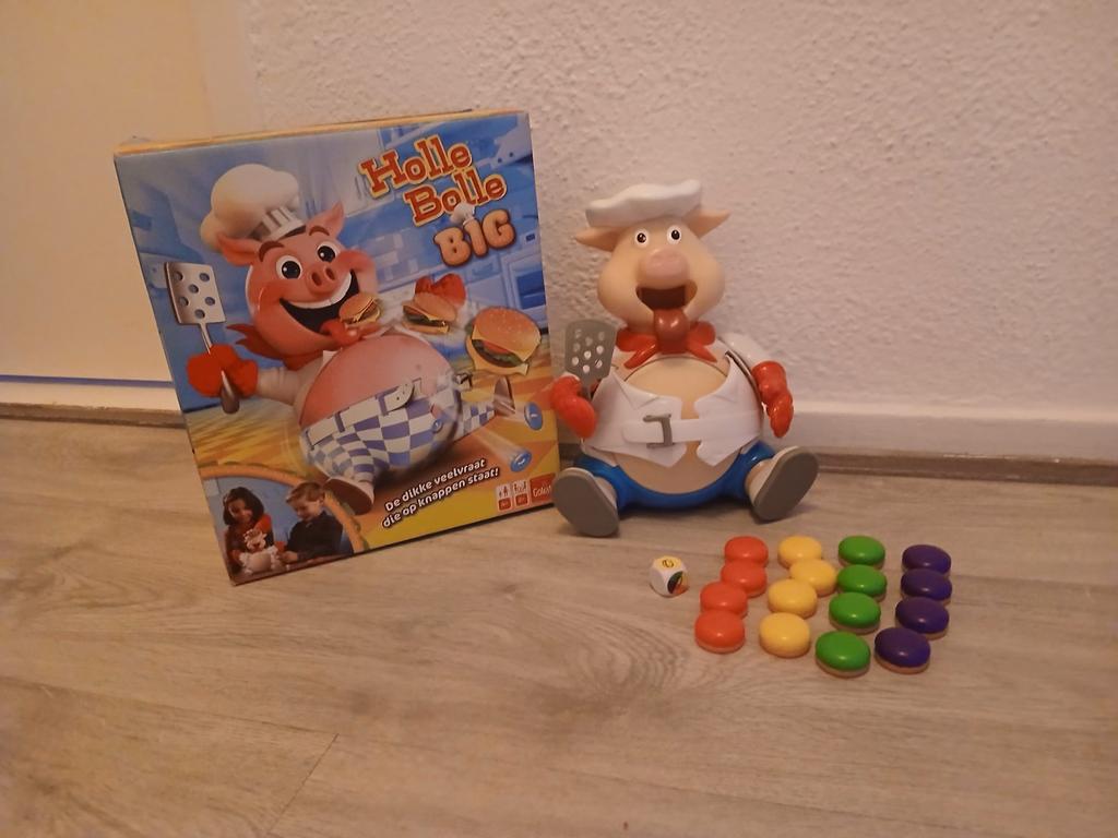 Holle Bolle Big gezelschapsspel, Drie of vier spelers, Ophalen of Verzenden, Gebruikt