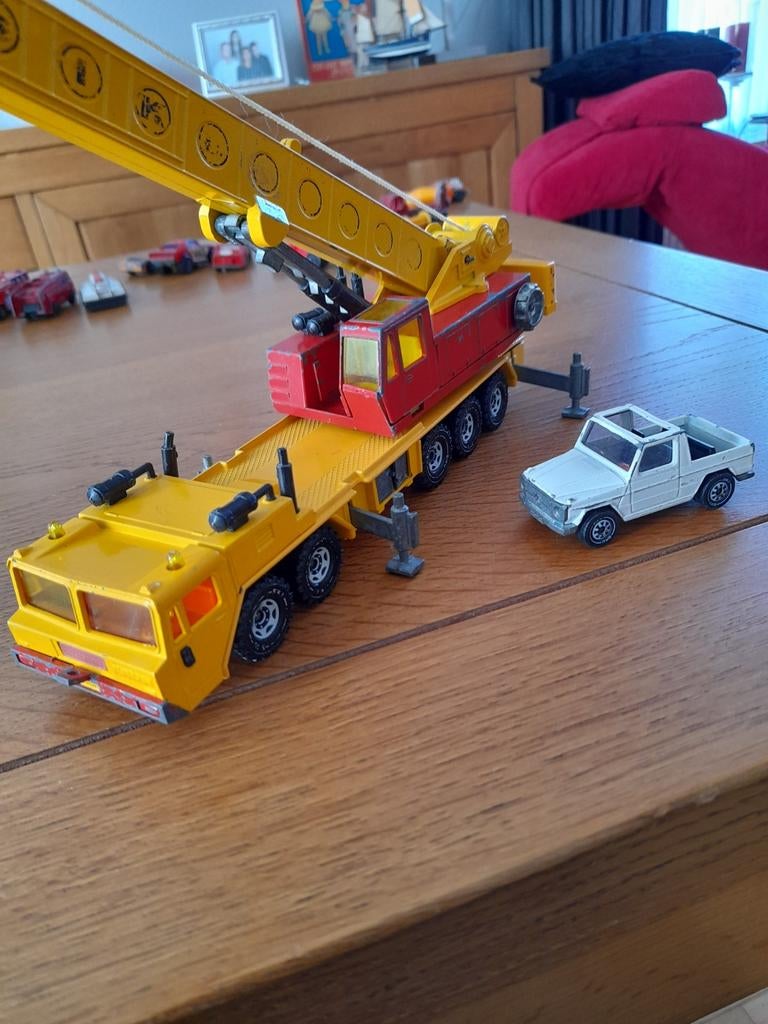 Siku Kraagwagen+ Pikup + Lesly (diverse), Overige merken, Gebruikt, 1:50 of kleiner, Overige typen