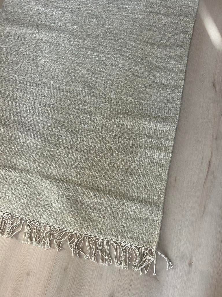 Rugvista tapijtloper, Minder dan 50 cm, Gebruikt, Beige, 200 cm of meer