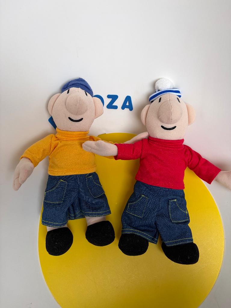 640 buurman en buurman poppen 30 cm, Kinderen en Baby's, Speelgoed | Knuffels en Pluche, Ophalen of Verzenden, Gebruikt, Overige typen