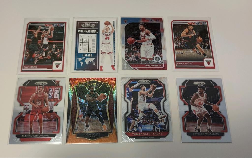 NBA Chicago Bulls basketbal kaarten, Ophalen of Verzenden