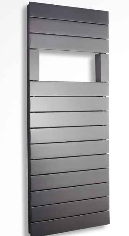 Instamat Deco designradiator 151,7x60cm mat zwart, 500 tot 800 watt, Radiator, Niet ingevuld, Zo goed als nieuw