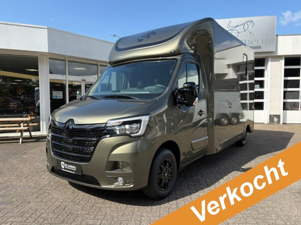 Verkocht: Renault Master Sodiak Imagine Hengstenuitvoering, Ophalen, Nieuw, Polyester, 2-paards trailer
