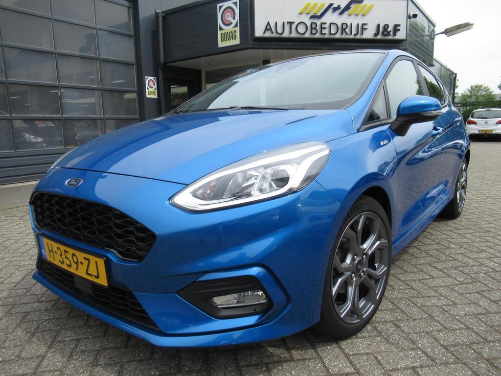 Ford Fiesta 1.0 EcoBoost ST-Line / 1e Eigenaar / NAV / PDC /, Voorwielaandrijving, Stof, Gebruikt, 1064 kg