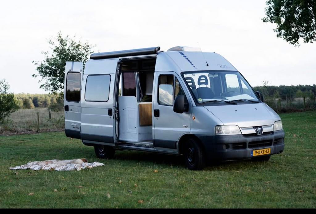 Camperbus peugot boxer 2002, Chemisch toilet, Buscamper of Camperbus, Tot en met 2, Particulier