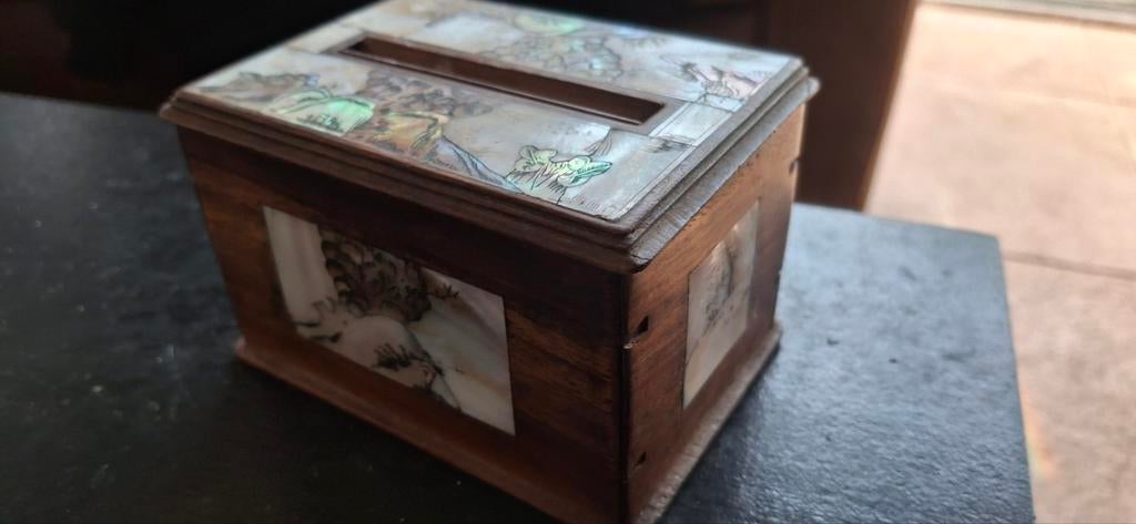 Antieke Chinese sigarettendoosje! ZEER GOEDE STAAT!, Ophalen