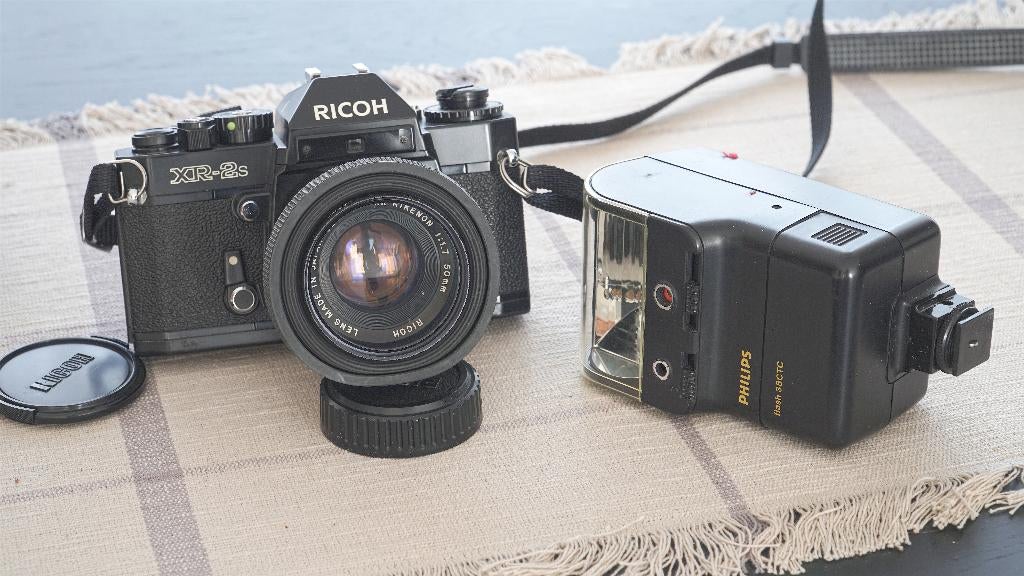 Analoge camera set, Ophalen, Gebruikt, Spiegelreflex, Overige Merken