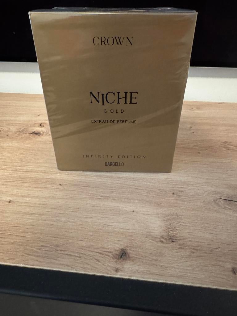 Niche Gold parfum 100 ml van Bargello - ongeopend in doos, Ophalen of Verzenden, Nieuw