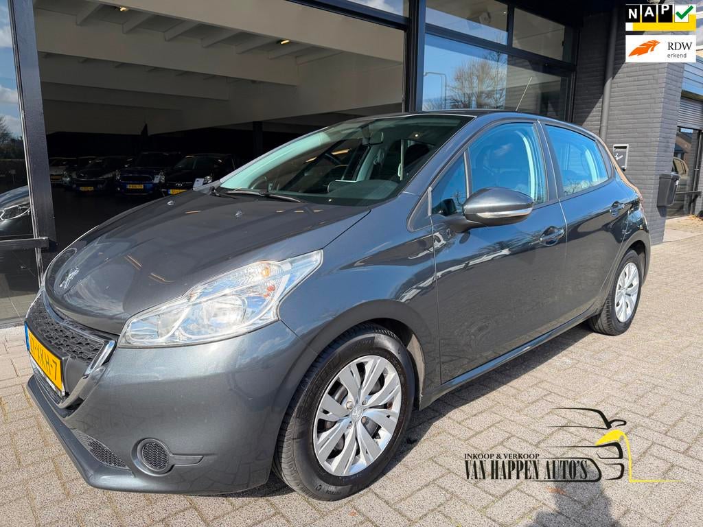 Peugeot 208 1.4 VTi Active / apk 4-2027, Voorwielaandrijving, Euro 5, Stof, Zwart