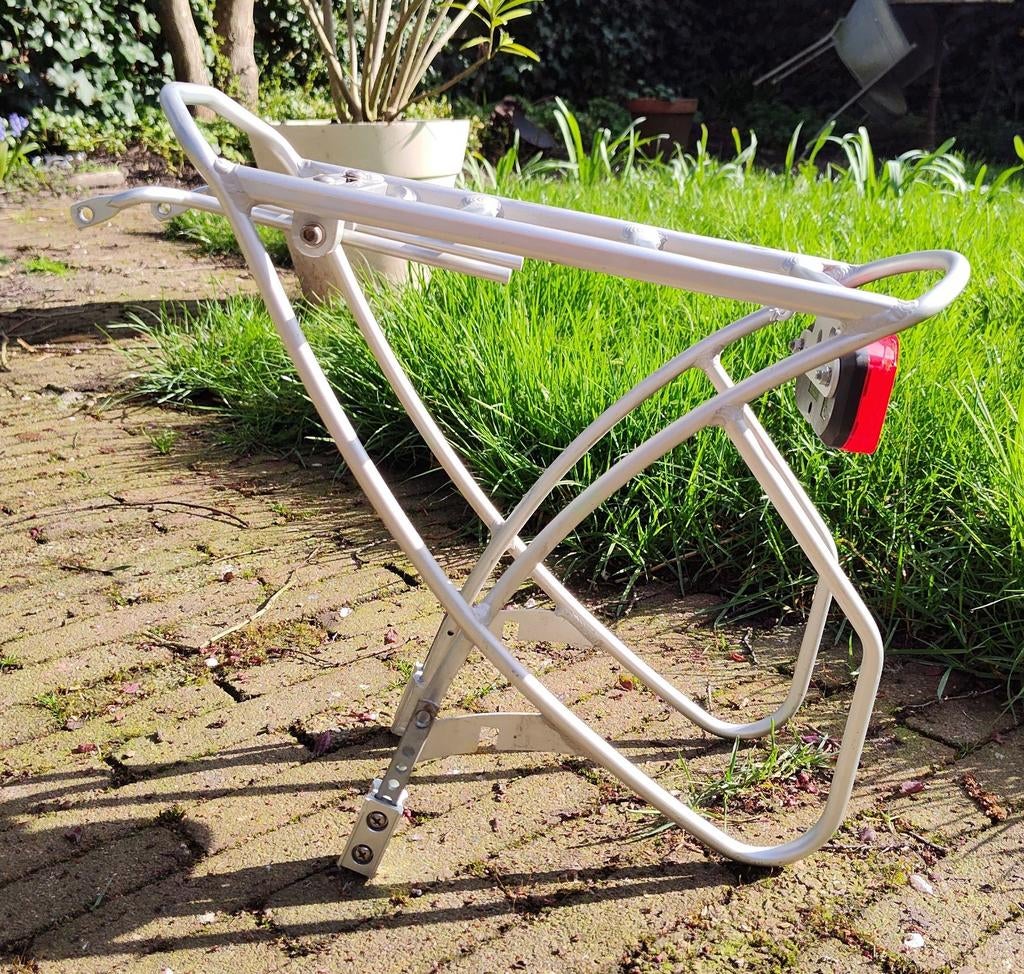 Stevige Aluminium bagagedrager, Fietsen en Brommers, Fietsonderdelen, Zo goed als nieuw, Overige typen, Ophalen of Verzenden