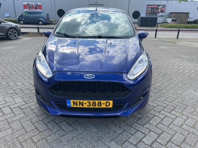 Ford Fiesta 1.0 EcoBoost ST Line, Voorwielaandrijving, Blauw, 23 km/l, Origineel Nederlands