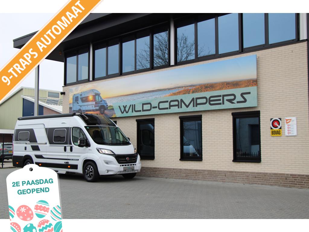 Adria Twin Supreme 640 SLB - 160PK AUT - ENKELE BEDDEN, Caravans en Kamperen, Automaat, Buscamper of Camperbus, Ringverwarming