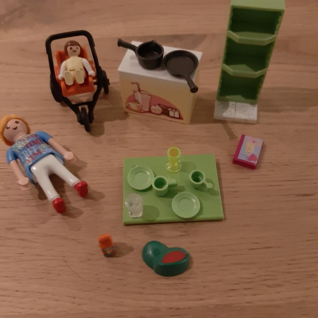 Playmobil keukeninrichting villa, Ophalen of Verzenden, Gebruikt