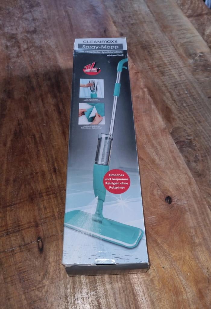 CLEANmaxx Spray-Mop - Nieuw in doos, Ophalen of Verzenden, Mop of Dweil