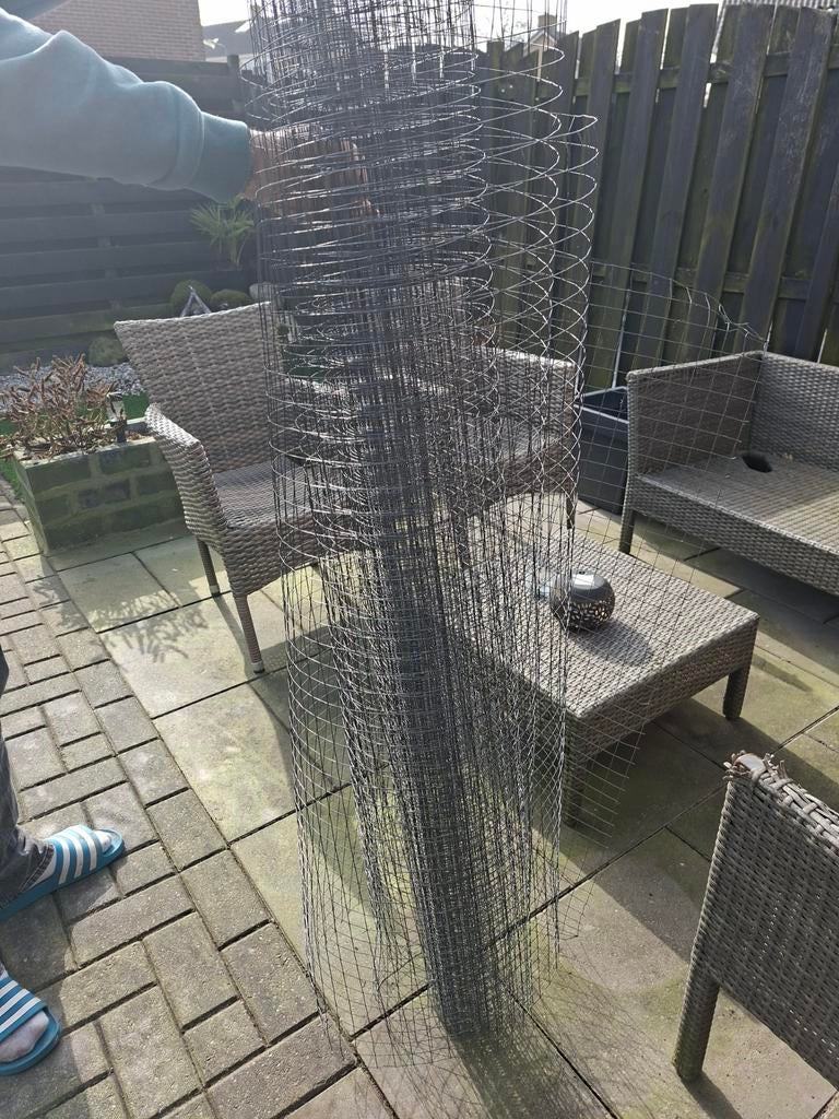 Geplastificeerd gaas .4/5 meter, Tuin en Terras, Gaas en Draad, Ophalen of Verzenden, Minder dan 10 meter