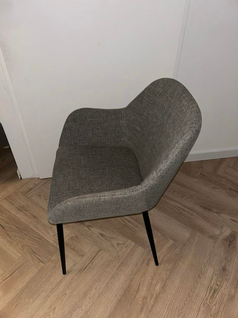 6x Kave Home Konna eetkamerstoelen, Ophalen, Zo goed als nieuw, Vijf, Zes of meer stoelen, Stof