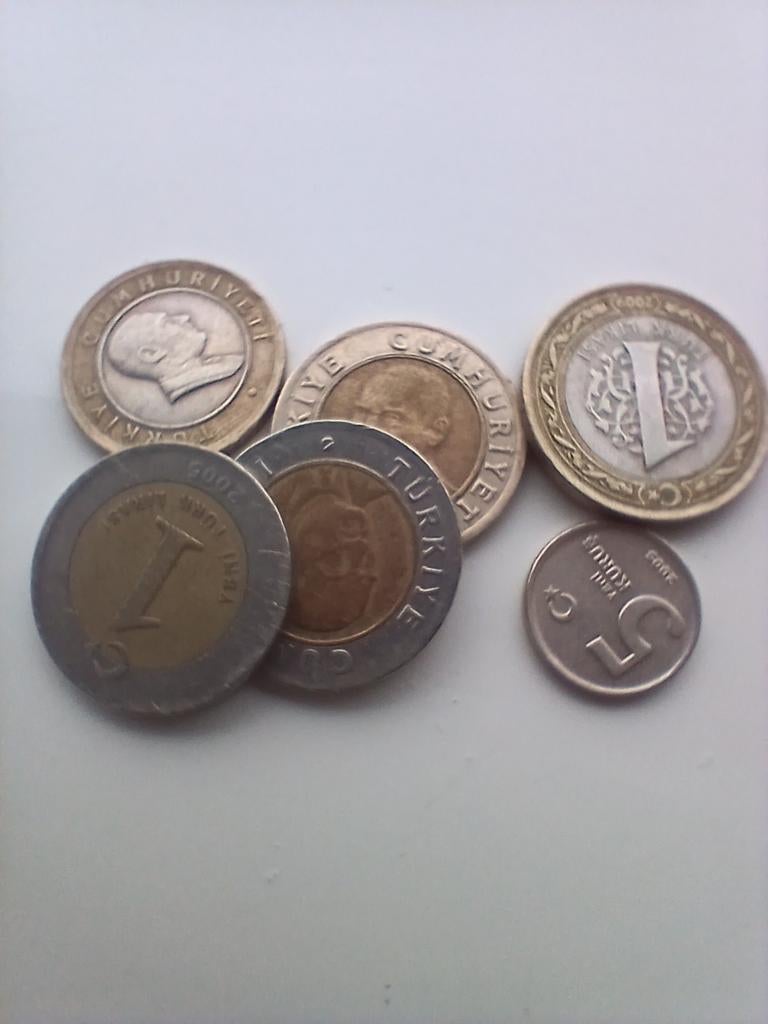 Munten Turkije, Ophalen, Midden-Oosten