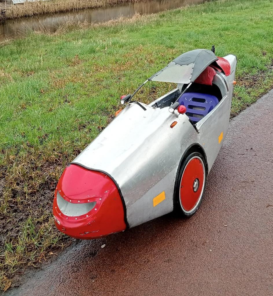 Velomobiel Allwetter - Opknapper, toch te groot, Ophalen, Gebruikt, Onbekend