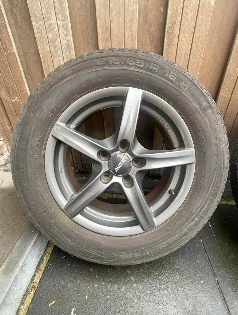 Volkswagen Tiguan velgen, Ophalen, 215 mm, 16 inch, Banden en Velgen
