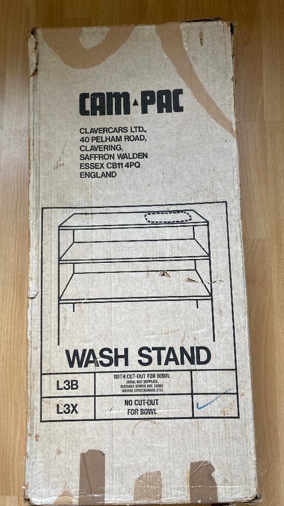 Vintage Cam-pac camping kampeer kast kastje, Ophalen, Gebruikt, Campingkast