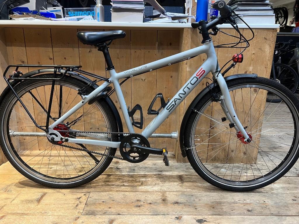 Santos Travel Lite 49cm, Rohloff, ZGAN, 28 inch, 10 tot 15 versnellingen, 49 tot 53 cm, Zo goed als nieuw