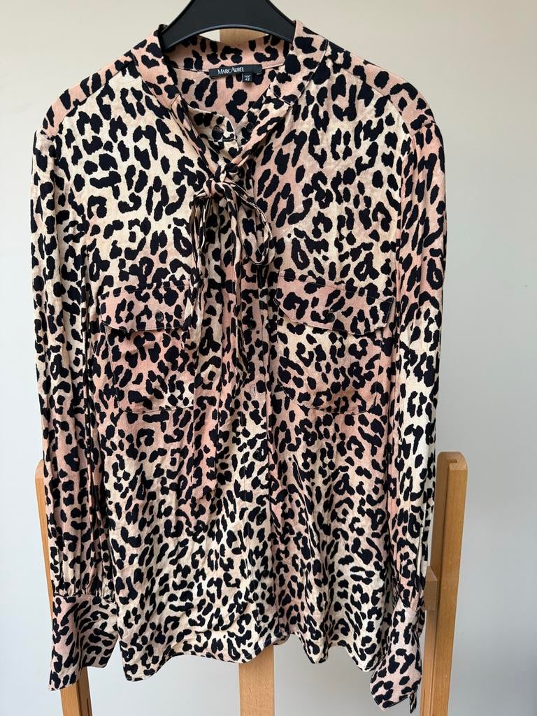 Mooie blouse maat 42 van Marc Autel, Ophalen of Verzenden, Nieuw, Maat 42/44 (L), Bruin