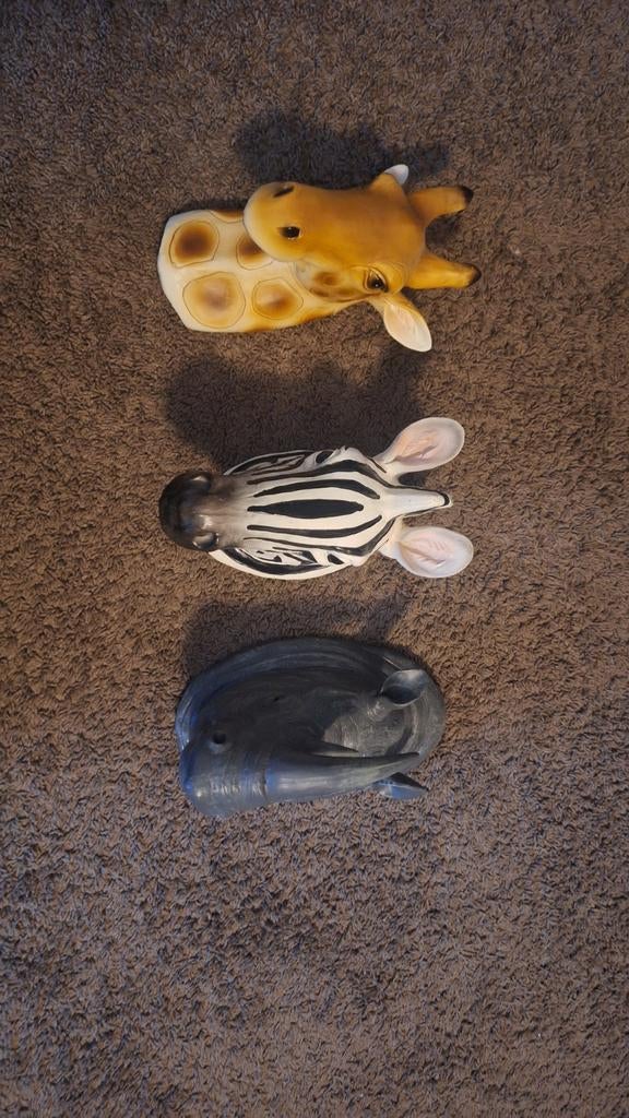 Dierenhoofden decoratie, Ophalen of Verzenden