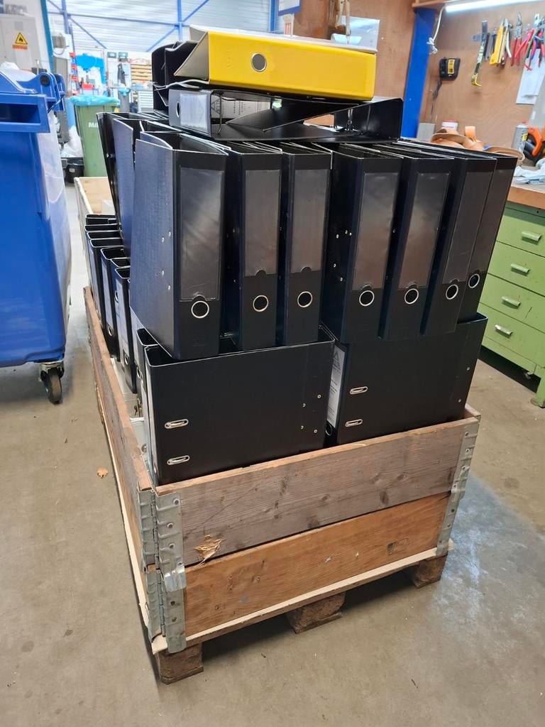 Een paar honderd goede gebruikte ordners., Diversen, Ophalen, Gebruikt